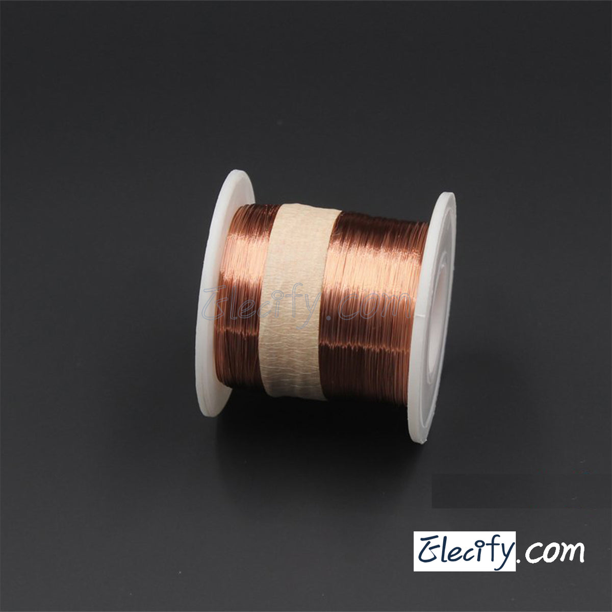 26 AWG Solid Enameled Bare Copper Magnet Wire - 1/4 lb Spool