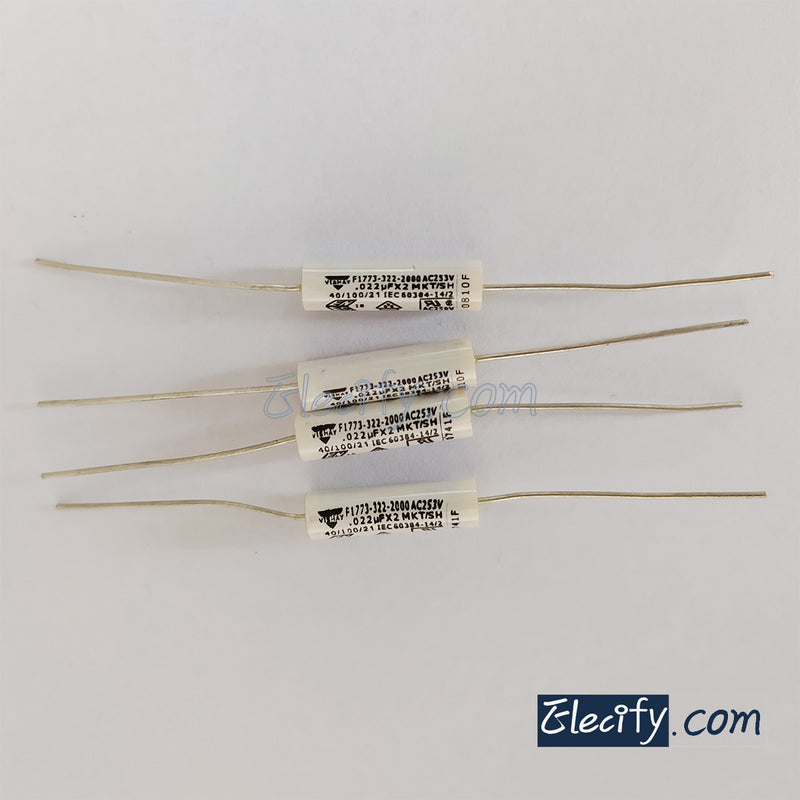 250V 223 Audio Polypropylene Axial Capacitor 0.022uf 22nf