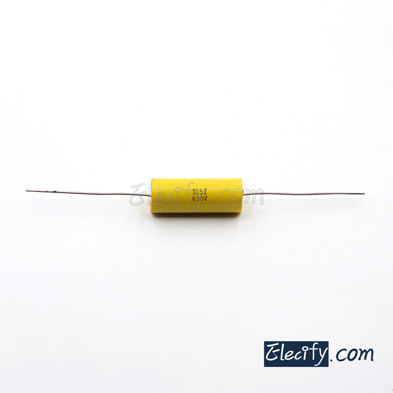 630V 105 1uF Audio Polypropylene Axial Capacitor