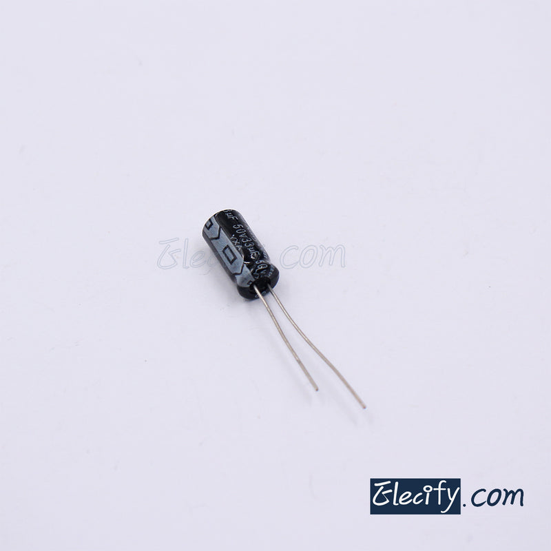 50V33uF Electrolytic Capacitor 10Pcs